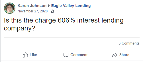 eagle valley lending facebook